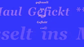 mydirtyhobby Notgeil1983 Gefesselt und ins Maul gefickt