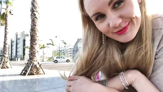 ivy roses blindfolded cum in chair at sidewalk 720p