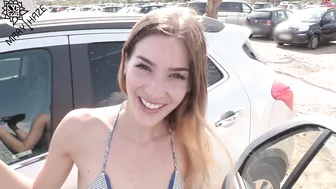 MaryHaze - Mega Public! Auf dem vollen Parkplatz vom Baggersee! 26.08.18