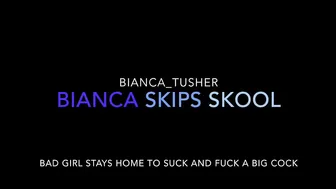 biancatusher sex tape bianca skips skool