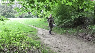 Lara CumKitten Mein geilster Outdoor FICK Vom Spanner quer durch den Wald gefickt 13.05.18