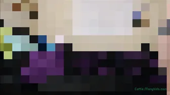 Cattie 55 - Giant Horse Cock Deep Creampie