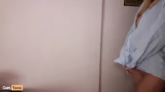 Cumtonic 50 Big Ass Teen Surprised with Glass Dildo and Fucked Hard from behind 60FPS Cumtonic 0480p