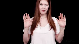 Ginger ASMR Cheeky T-shirt Tailor Video