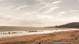 Luscious Lopez _[0402296] g string bikini. #assspreading #beach #lusciouslopez [2017-07-25]