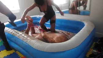 diversestacey 17 12 08 197 more farmyard fun in the mud pit pool #domme i love roleplay