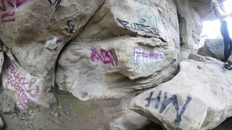 chrisstrokesxxx 18 03 22 1041 slutty kr tagging up the hike nevva laggin alwys twerkin  on the hike watch the vide( )