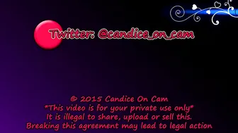 Candy Cameltoe   Two Huge Cocks Wall Ride 2