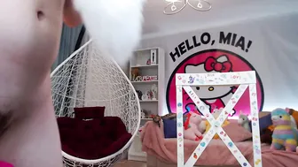 MiaMelon ManyVids _Tail Plugass Gapes White Panties