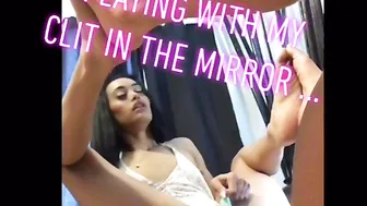 GIA VENDETTI onlyfans 2019 - 07, 17 - Masturbating in the mirror