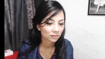 valentinalopera chaturbate dark haired prostitute caresses big tits