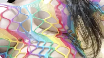 joselyncano 07.07.2020 77070630 Trying on the rainbow outfit what do you think