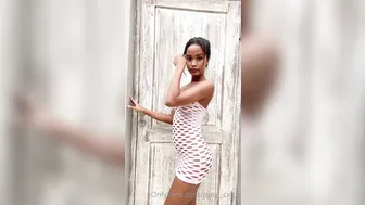 putri_cinta 13 08 2020 97485519 Wearing sexy pinky petty dress Pink is one of my f