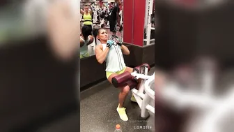 queenkarma69 Another successful back and biceps day. Kept it light and focused