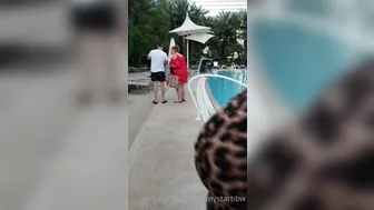 tiffanystarbbw 16.07.2020 After a swim at a hotel pool in vegas I took off my