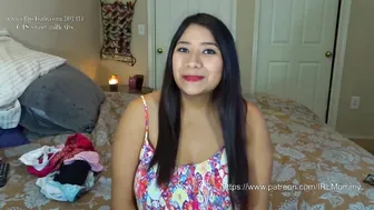 irlmommy23 21.06.2018 Bra try on. Lots of bras. Pregnant (1)