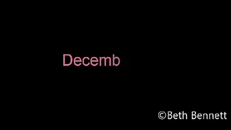bethundressed 03.12.2018 Advent Calendar December 3rd Cum on my face