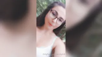 emilyhill 15.09.2020 Naughty things in a forest hehe