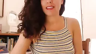 evabelle  Caressed her pussy hole