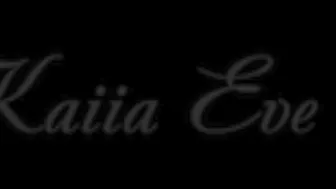 kaiia eve tasty babe fucks her anus