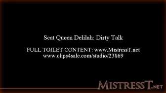 Bossy Delilah _mistresst_sktqueen delilah dirty talk