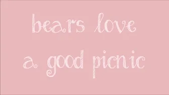 MissPaisley Bears Love a Good Picnic ManyVids