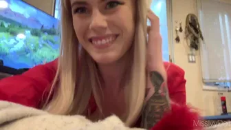 MissIvyDoll Naked-Surprise-for-Pizza-Guy