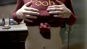 EmberLayne Slow mo syrup pour and tit bounce ManyVids