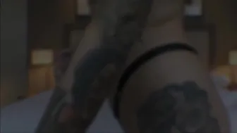 ava_austen 21 08 2018 Teasing dancing to music Dribbling champagne on myself