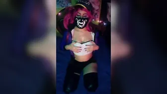 Black Kitsune onlyfans_026 Cosplay KDA Akali Crystal Dildo 2