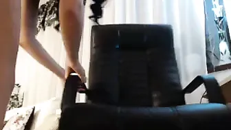 bambyeyes  Showed that she had between her legs in front of the camera