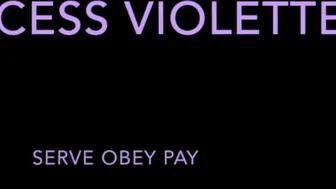 Princess Violette 26 03 2020 8 this clip will be up later on iwc but for my of subscribers I m including 1 3 clips per mo