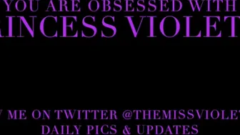 Princess Violette Foot Worship