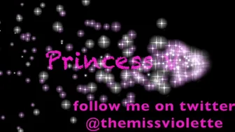 Princess Violette Foot Bitch JOI