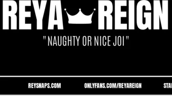 Naughty Or Nice JOI