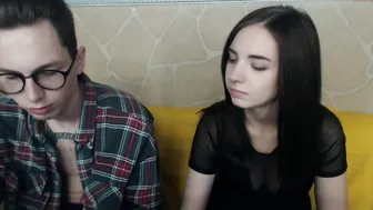 amiandthomas  Resting in a chat naked, and caressing herself