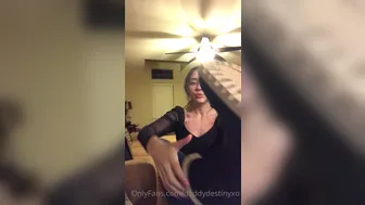 Daddy Destiny onlyfans Boot removal after wearing no socks all day
