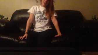 Tinytwat Sisters Couch While She Sleeps