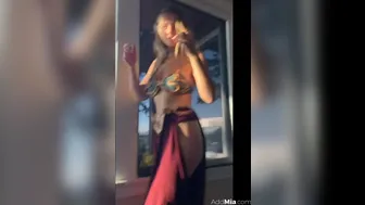 Mia Melano Slave Leia