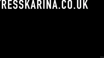 Mistress Karina onlyfans (2020 03 26) Jeans Ass Kisser Bitch (full 3min clip)