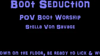 Stella_Von_Savage_022 - Boot Seduction Latex Tease Worship