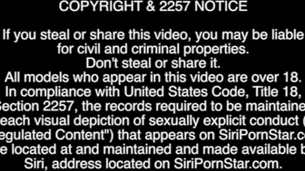 SiriPornstarcom_ Siri gorgeous young lady shows off her legs