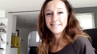 mslaratoff  fingers her barefaced pussy