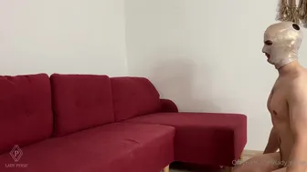 Lady Perse aka lady_perseonlyfans 16.01.2021 . Today I humiliated this pathetic slave. I covered hi