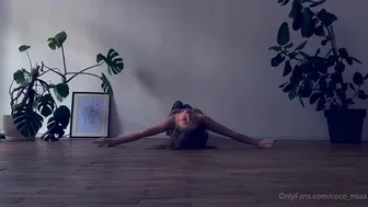 Coco Mia aka coco miaa Black-haired ghoul seduces with her graceful body