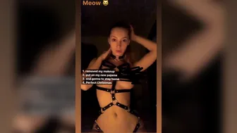 Anna Ioannova Shrew coquette caresses herself sex toy