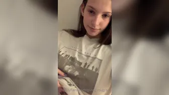 Grace, emoskittle, givingyougrace Blonde passion fingering both holes