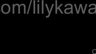 Lily Kawaii, lilykawaii, lilykawaiix Passionately jerking off her wet cunt