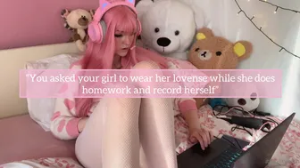 Feya Fern (feyafern aka Ittybittykath) onlyfans Beauty in stockings fucks both holes