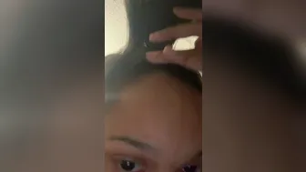 Edwina Isaacs (edwinacarlaisaac) onlyfans Skinny bitch jerks pussy with dildo